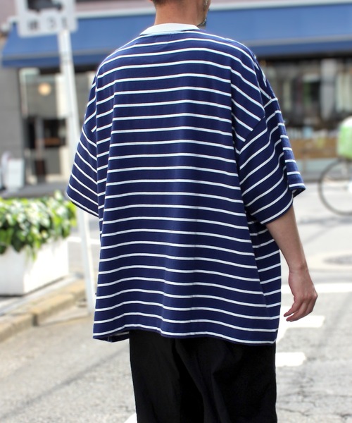Lee（リー） tシャツ LEE /BORDER BIG TEE/LT3202 メンズ レディース