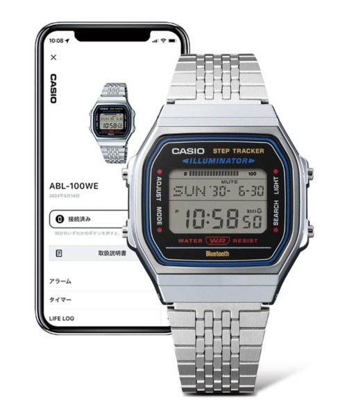 腕時計 CASIO/カシオ 腕時計 CASIO Collection STANDARD ABL-100WE-1AJF メンズ レディースの画像