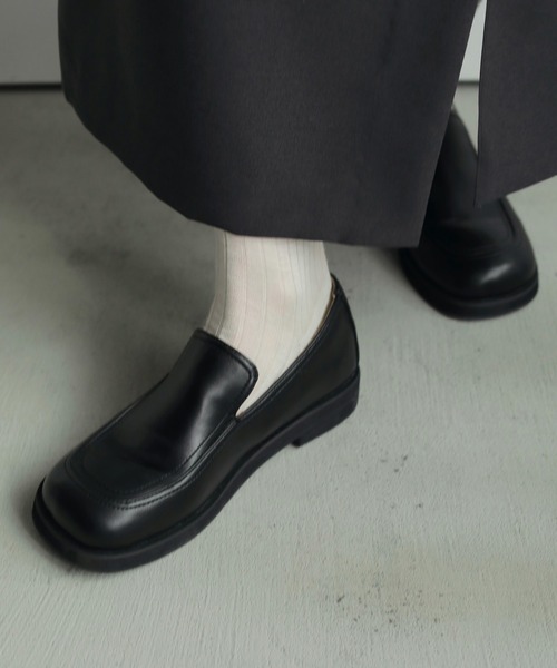 anuke（アンヌーク） ローファー Ecoleather Loafers レディース