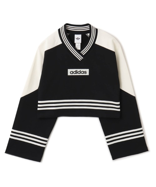 正品 adidas Sweatshirt アディダスクルーネックスウェット アディダス（adidas）（レディース）WORD クルーネック