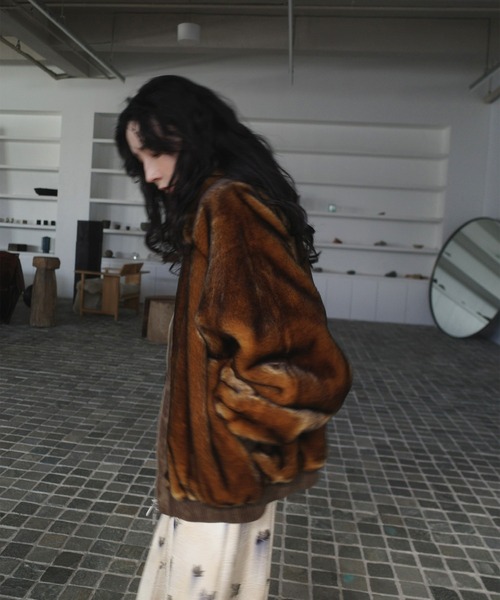 Ameri（アメリ） ブルゾン アウター DESSERT CUP FUR BLOUSON