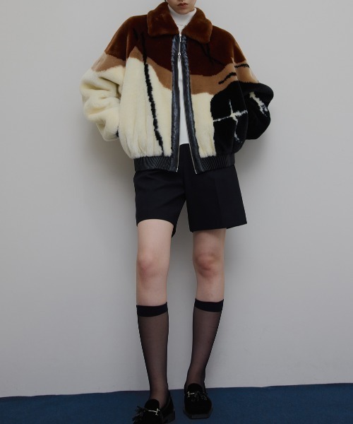 Ameri（アメリ） ブルゾン アウター DESSERT CUP FUR BLOUSON