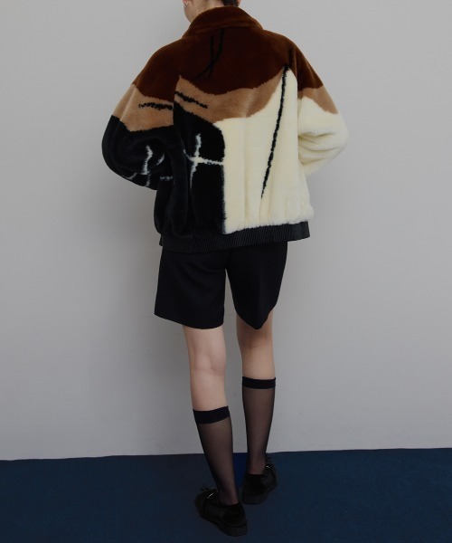 Ameri（アメリ） ブルゾン アウター DESSERT CUP FUR BLOUSON