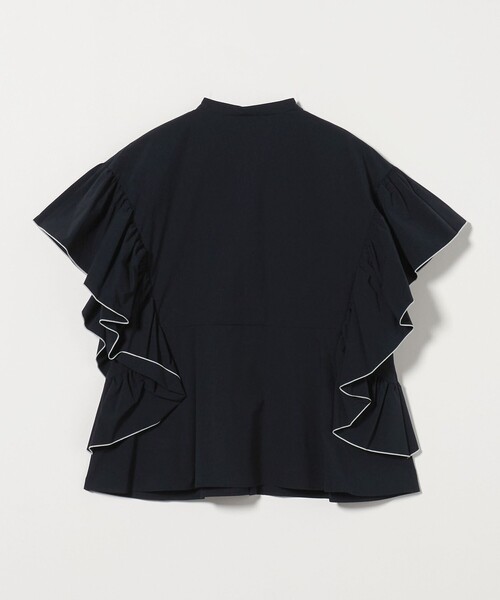UNITED ARROWS ユナイテッドアローズ フレアスリーブ ブラウス フリルカラー フレアスリーブ ブラウス（シャツ/ブラウス