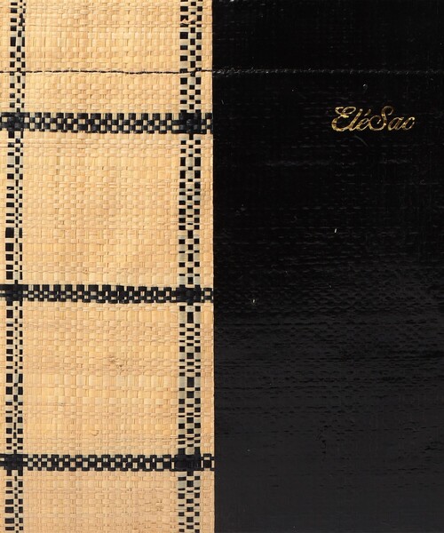EleSac（エルサック） ハンドバッグ Ele`Sac CHECK WIDE TOTE バッグ 
