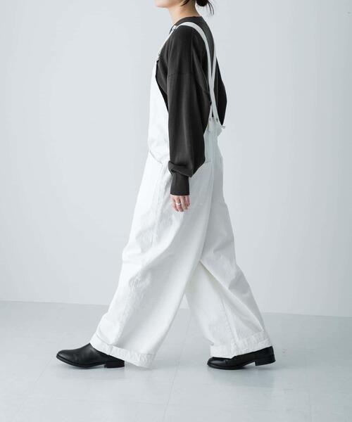 かぐれ　ホワイト サロペット クロスバック かぐれ｜バッククロスサロペット | Rakuten Fashion(楽天
