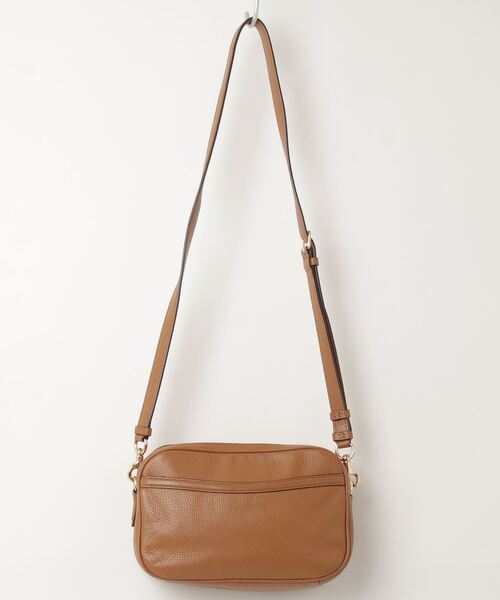 COACH 「COACH」 ワンポイントショルダーバッグ - ベージュ