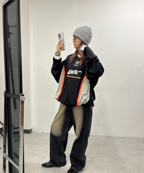 えーり！ who's who gallery 2点 Six M】3WAY デザインシャツ | WHO'S WHO gallery(フーズフー