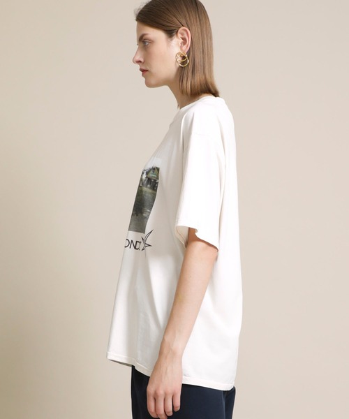 「MAISON EUREKA」 半袖Tシャツ SMALL オフホワイト レディース