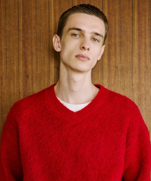 ADAM ET ROPE'（アダムエロペ） セーター ニット モヘアミックス