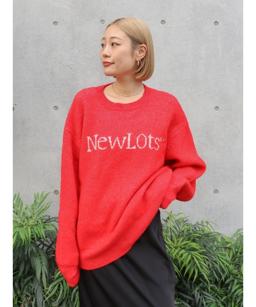 Ungrid（アングリッド） ニット セーター 「WEB限定」ロゴルーズニット