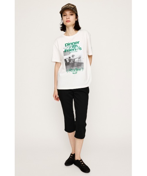 SLY（スライ） tシャツ 半袖 PHOTO PRINT T/SH フォト プリント T