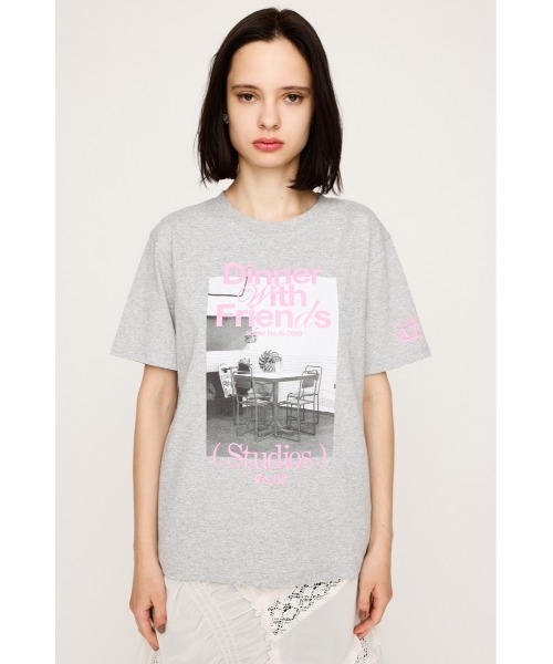 SLY（スライ） tシャツ 半袖 PHOTO PRINT T/SH フォト プリント T