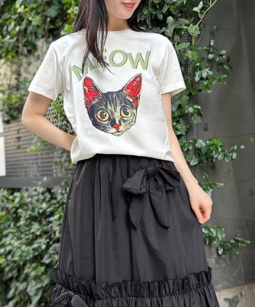 MILKBOY（ミルクボーイ） tシャツ MEOW CAT Tシャツ メンズ レディース