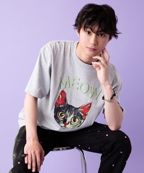 MILKBOY（ミルクボーイ） tシャツ MEOW CAT Tシャツ メンズ レディース