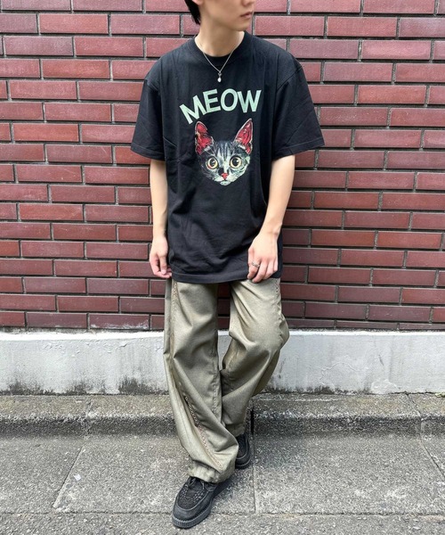 【 mkshop】MILKBOY  ウルフTシャツ 良品□MILKBOY□THREE EYED WOLF Tシャツ 三つ目 狼 L - メルカリ
