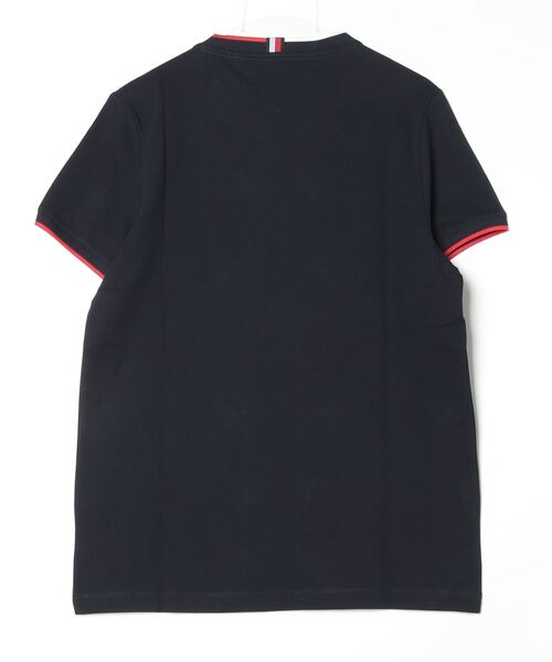 「TOMMY HILFIGER」 半袖Tシャツ SMALL ネイビー メンズ