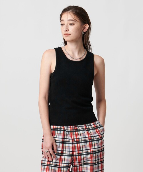 UNITED ARROWS ベスト ジレ アメリカンスリーブ ニット
