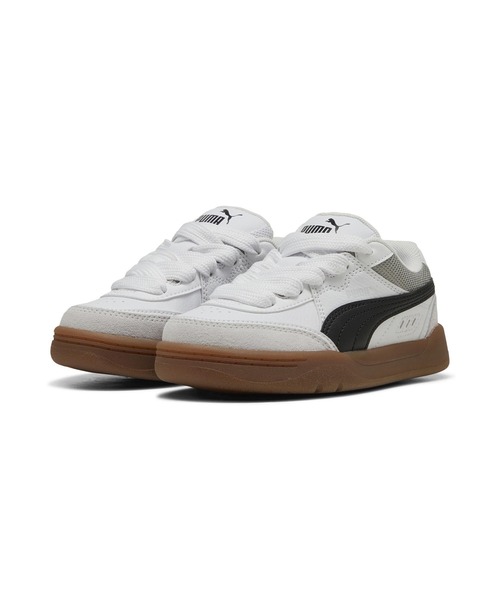 スニーカー PUMA/プーマ キッズ スニーカー スケシュー ダンス ストリート パークライフスタイル SK8 PS 401950の画像