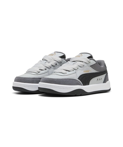 スニーカー PUMA/プーマ キッズ スニーカー スケシュー ダンス ストリート パークライフスタイル SK8 PS 401950の画像