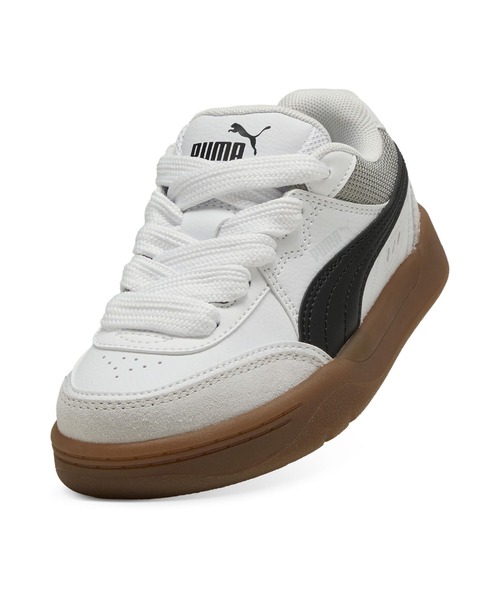 スニーカー PUMA/プーマ キッズ スニーカー スケシュー ダンス ストリート パークライフスタイル SK8 PS 401950の画像