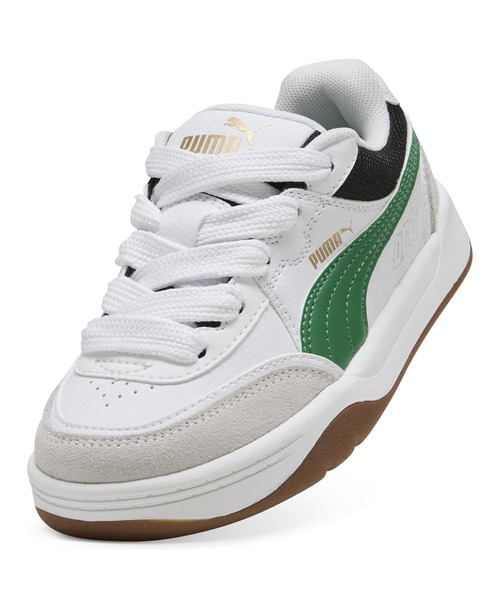 スニーカー PUMA/プーマ キッズ スニーカー スケシュー ダンス ストリート パークライフスタイル SK8 PS 401950の画像