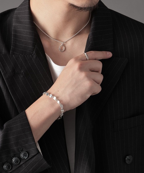 LURAKU ブレスレット 「LURAKU」Silver925 Chain Bracelet