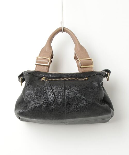 1metre carre（アンメートルキャレ） ハンドバッグ - ブラック