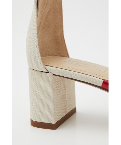 「STACCATO」 ヒールサンダル 24.5cm ブラック レディース_画像7