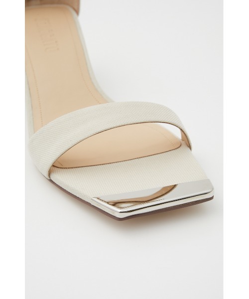 「STACCATO」 ヒールサンダル 24.5cm ブラック レディース_画像8