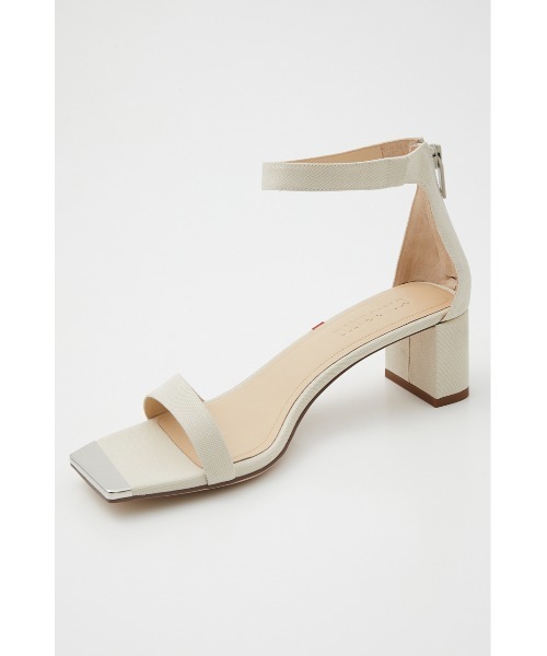 「STACCATO」 ヒールサンダル 24.5cm ブラック レディース_画像9