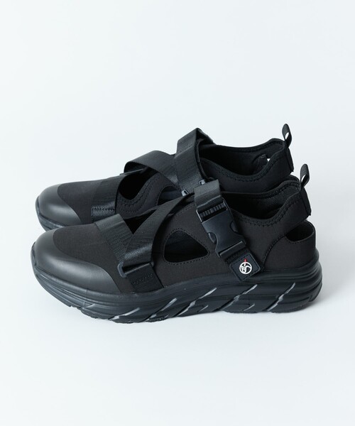 「FREAK'S STORE」 サンダル 24cm ブラック メンズ_画像2