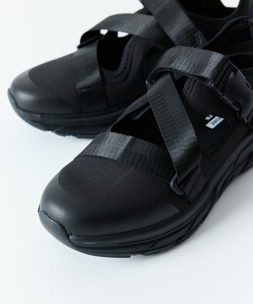 「FREAK'S STORE」 サンダル 24cm ブラック メンズ_画像7