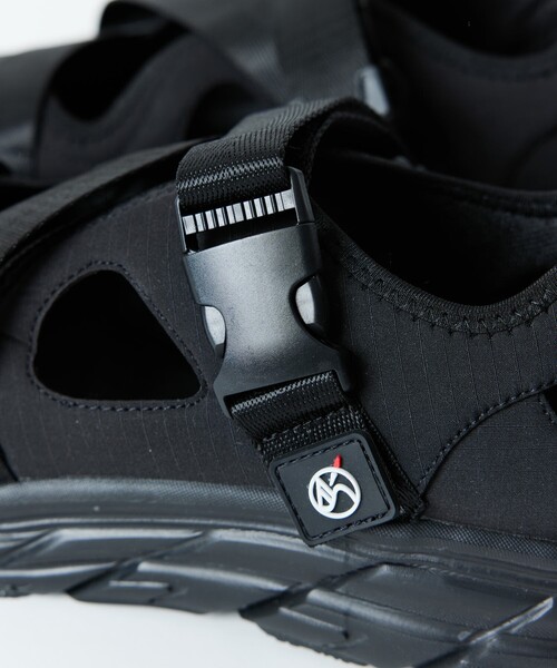 「FREAK'S STORE」 サンダル 24cm ブラック メンズ_画像9