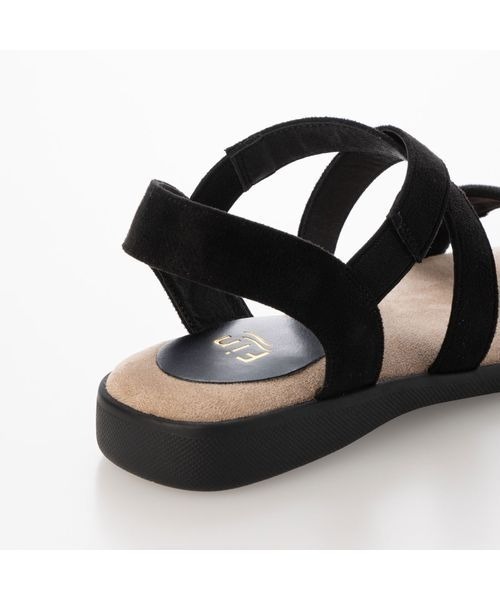 「Fin」 フラットサンダル S ブルー レディース_画像6