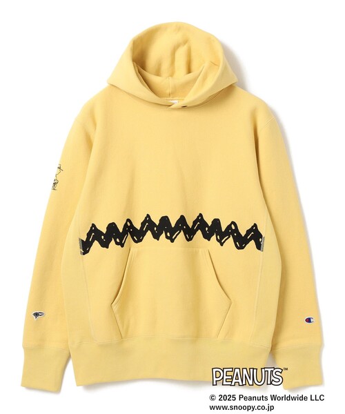 Champion（チャンピオン） パーカー 「MEN」PEANUTS チャーリー