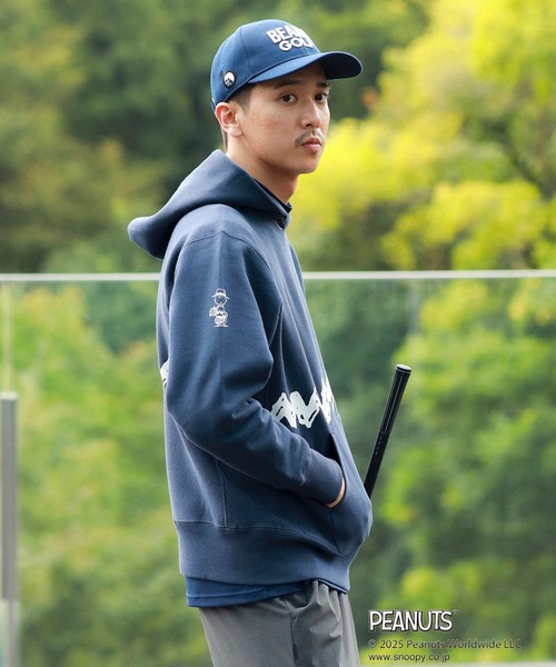 Champion（チャンピオン） パーカー 「MEN」PEANUTS チャーリー
