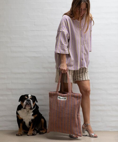 BONGUSTA ボングスタ NARAM TOTEBAG パイル地トートバッグ BONGUSTA/ボングスタ NARAM TOTEBAG / パイル地トートバッグ