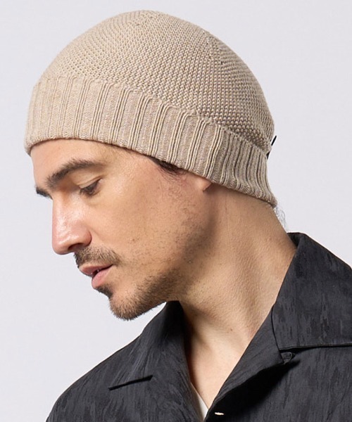 wjk ニット帽 ニットキャップ mko13202- comfy 2-way knit watch