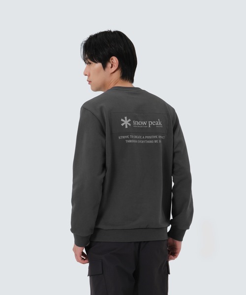 snow peak（スノーピーク） トレーナー スウェット Snow Peak / Woven