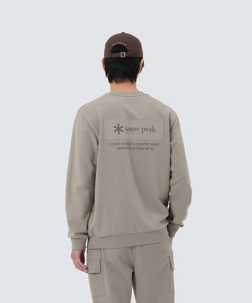 snow peak（スノーピーク） トレーナー スウェット Snow Peak / Woven
