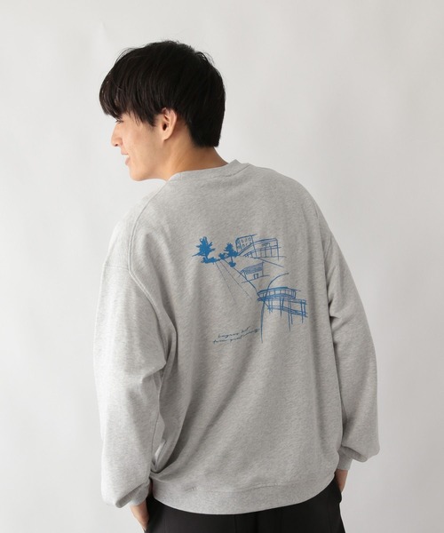 77crca ラグビースウェットトレーナー　パッチワーク　Lサイズレディース程 OUTLET】RVCA レディース ARCH COLLEGE CROPPED CREW トレーナー