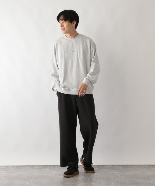 GLOBAL WORK（グローバルワーク） トレーナー スウェット ソフトタッチ