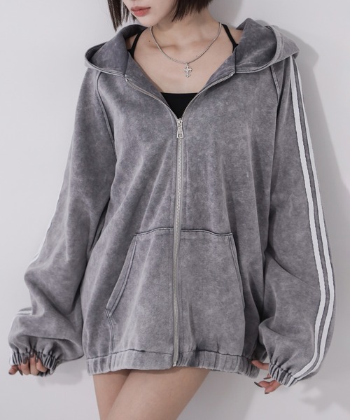 me+em select（ミームセレクト） パーカー 「 2color 」ピグメント