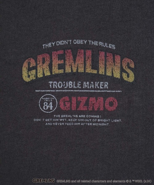「ADPOSION」 「GREMLINS」半袖Tシャツ X-LARGE ホワイト レディース_画像8