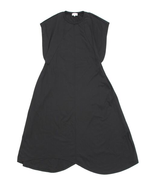 たあたんさま　専用です LANVIN en Bleu ワンピース　黒38 セール】タフタスリーブコンビワンピース（ワンピース）｜LANVIN en