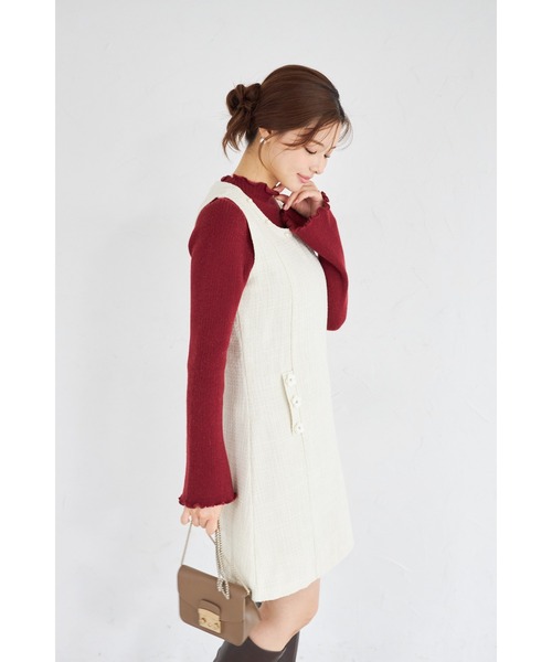 タレントカード RT-201364 tocco closet（トッコ クローゼット） ジャンパースカート 「ZOZO限定