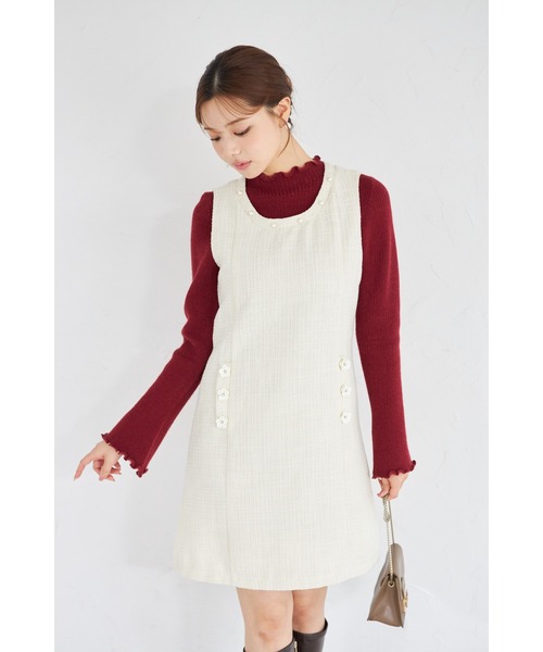 分割3 tocco closet（トッコ クローゼット） ジャンパースカート 「ZOZO限定