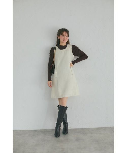 tocco closet（トッコ クローゼット） ジャンパースカート 「ZOZO限定