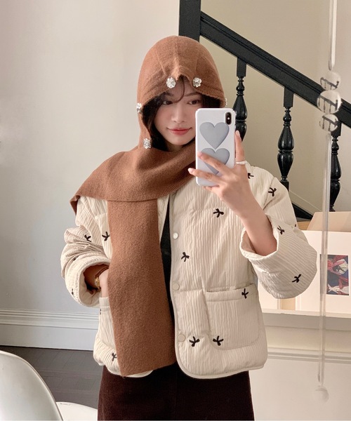 BURNER（バーナー） ニット帽 ニットキャップ 「CHI SELECT」ビジュー